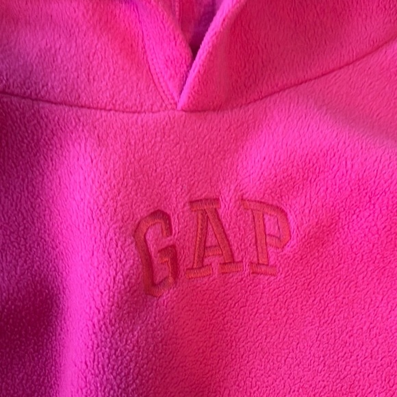 GAP Pink Pullover Hoodie Sweatshirt size youth large - Picture 2 of 7